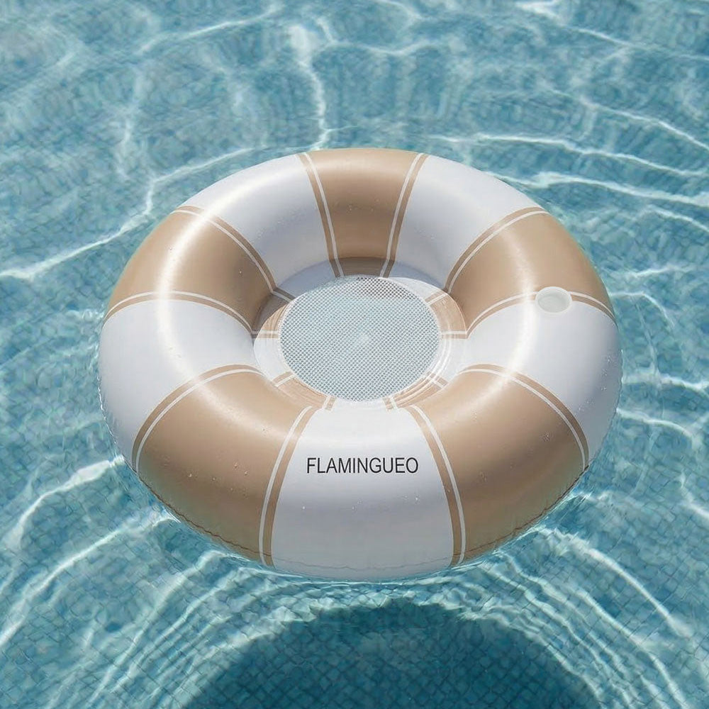 Schwimmring mit Netz XL - beige