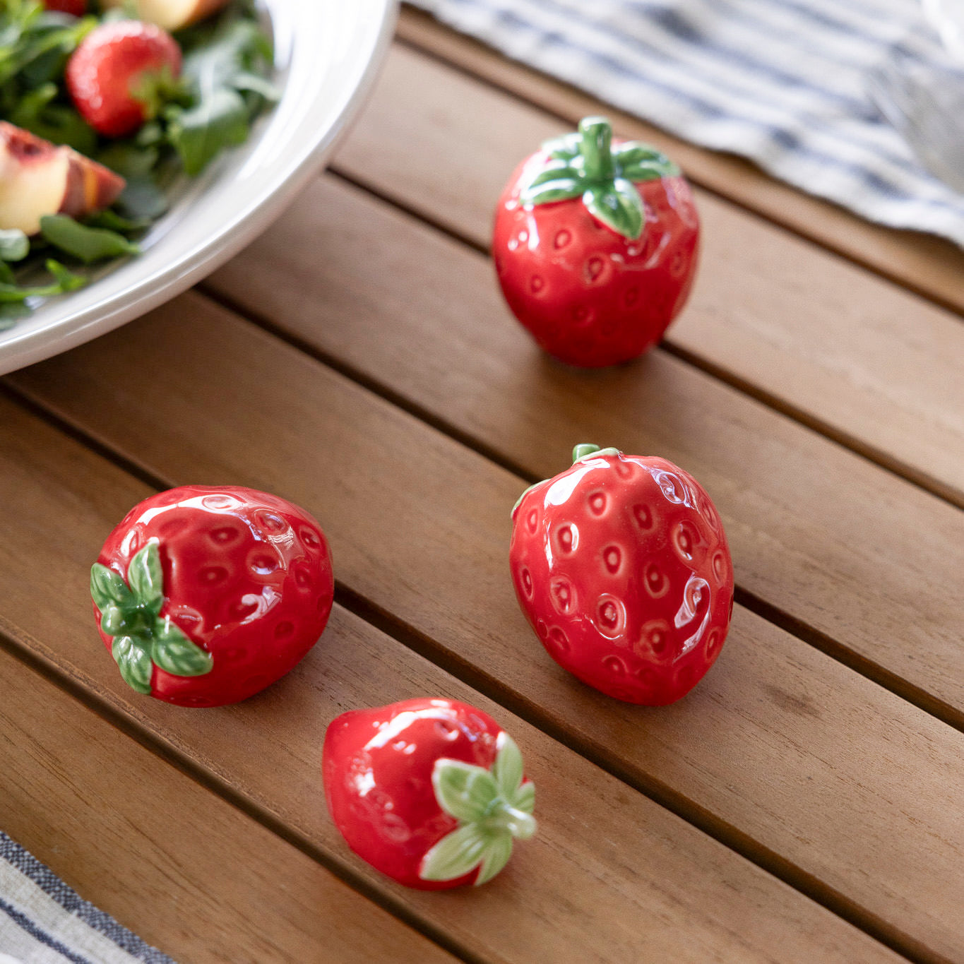 Deko Erdbeere Gardby - rot