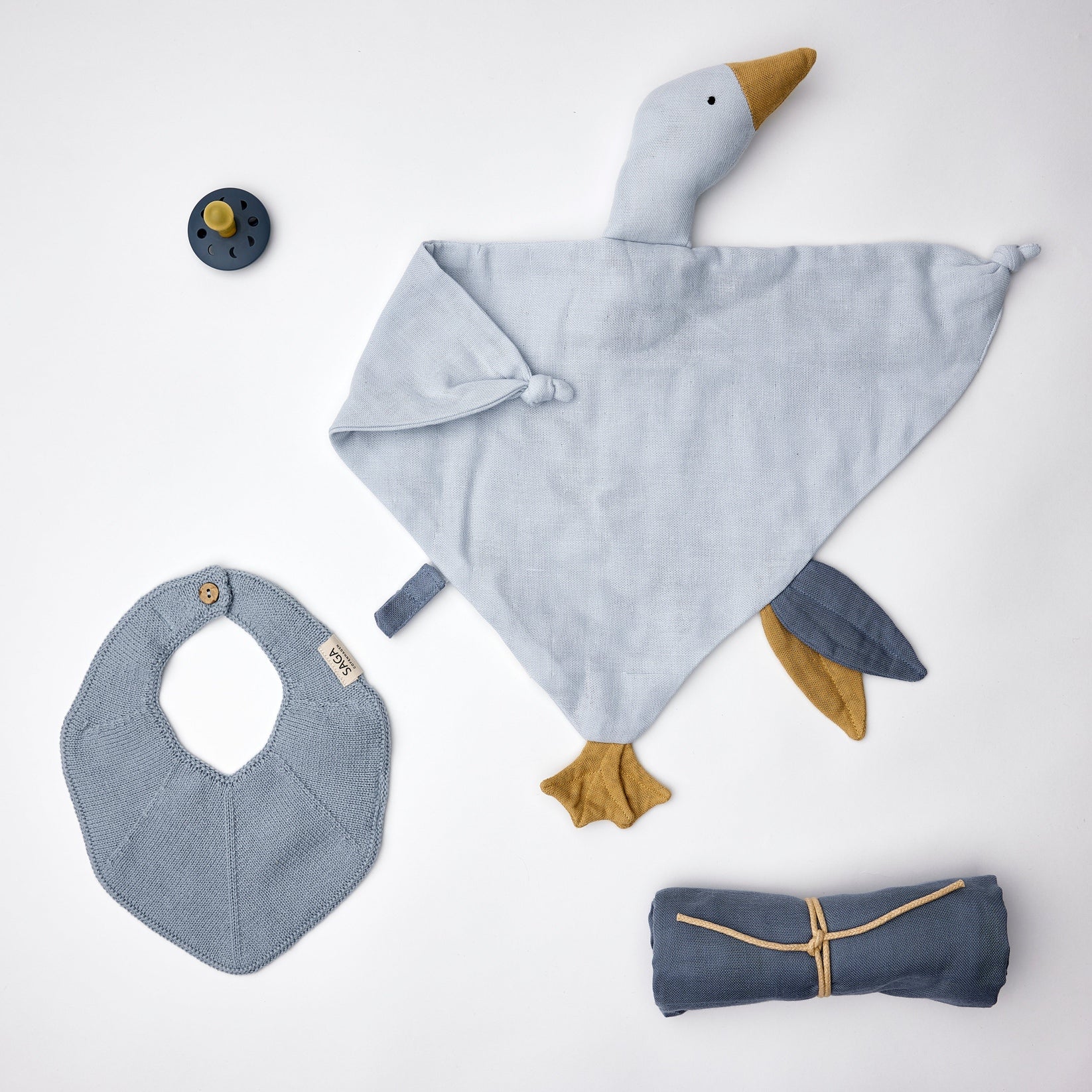 Baby Geschenkbox 4-teilig - blau