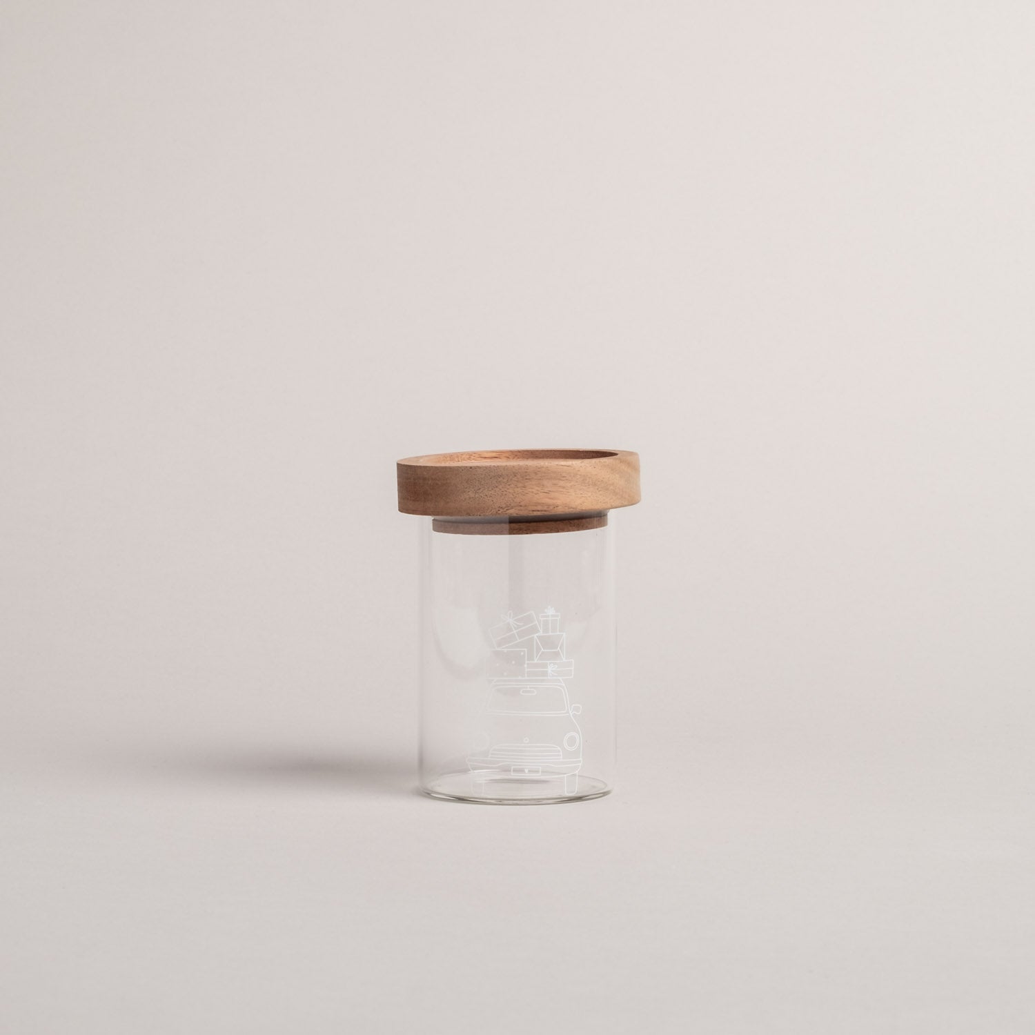 Mini Vorratsglas - Christmas Car