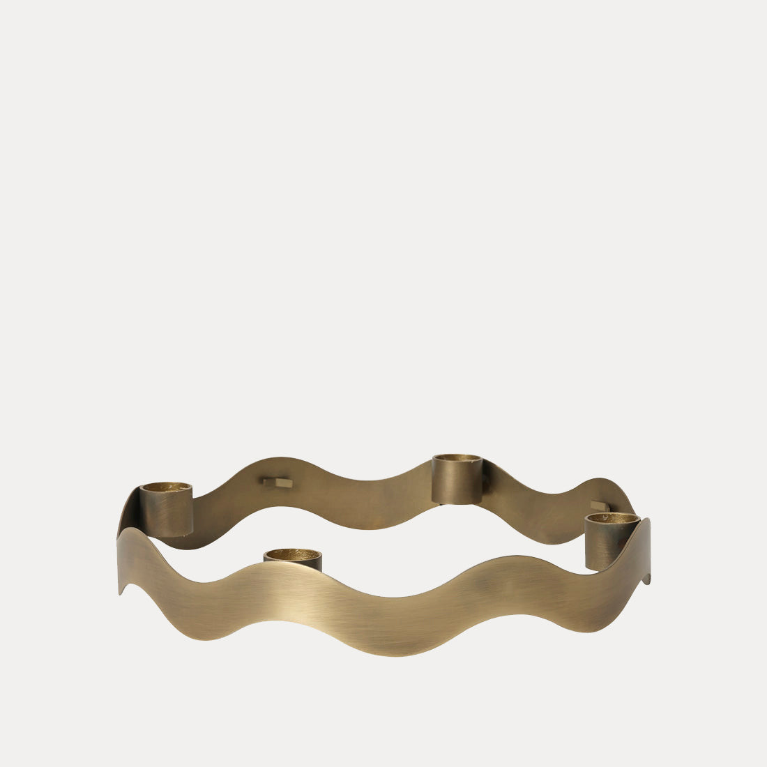 Kerzenhalter Halo - brass antique finish