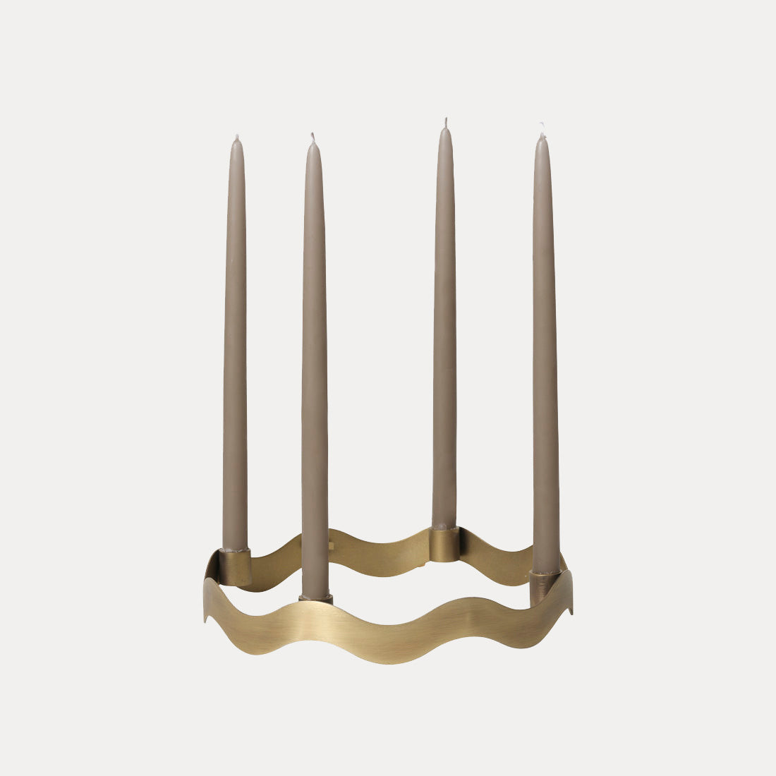 Kerzenhalter Halo - brass antique finish