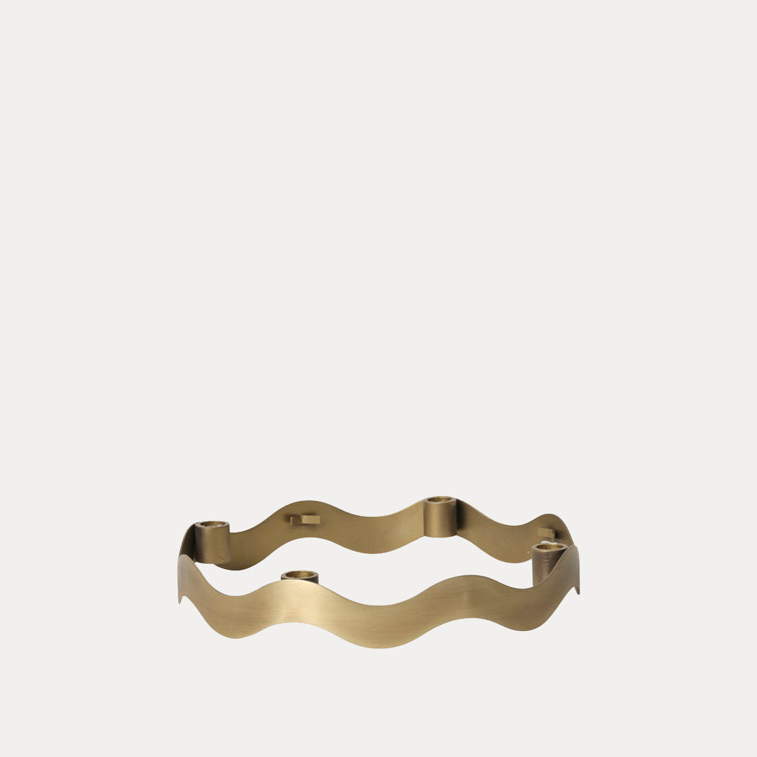 Kerzenhalter Halo - brass antique finish