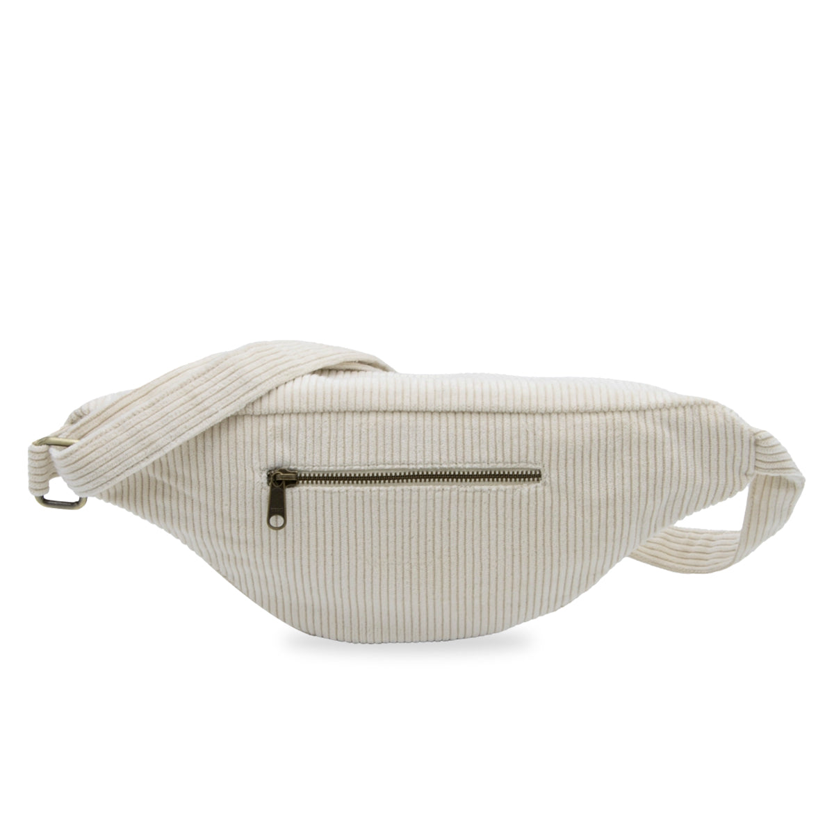 Sasha Bauchtasche - samt beige