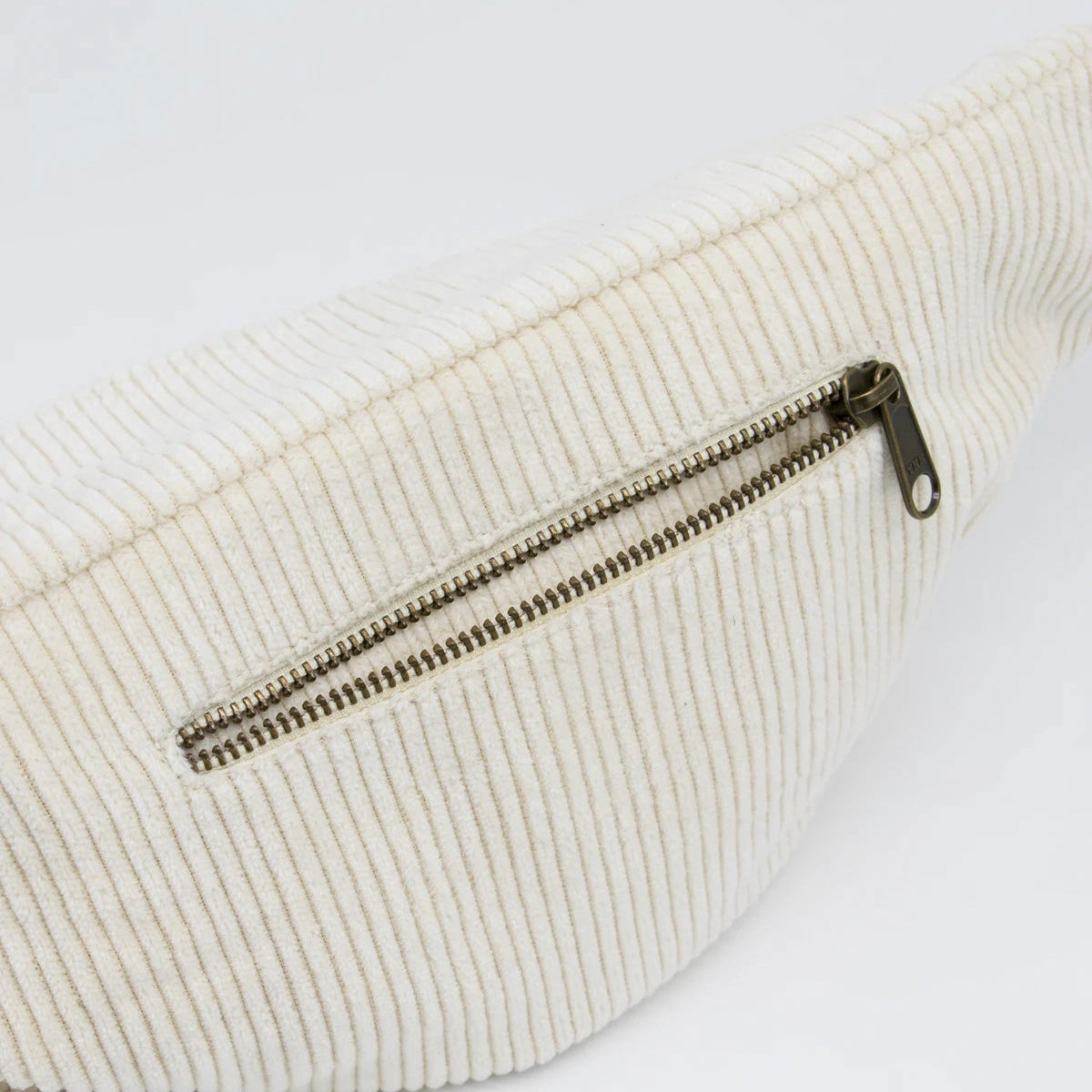 Sasha Bauchtasche - samt beige