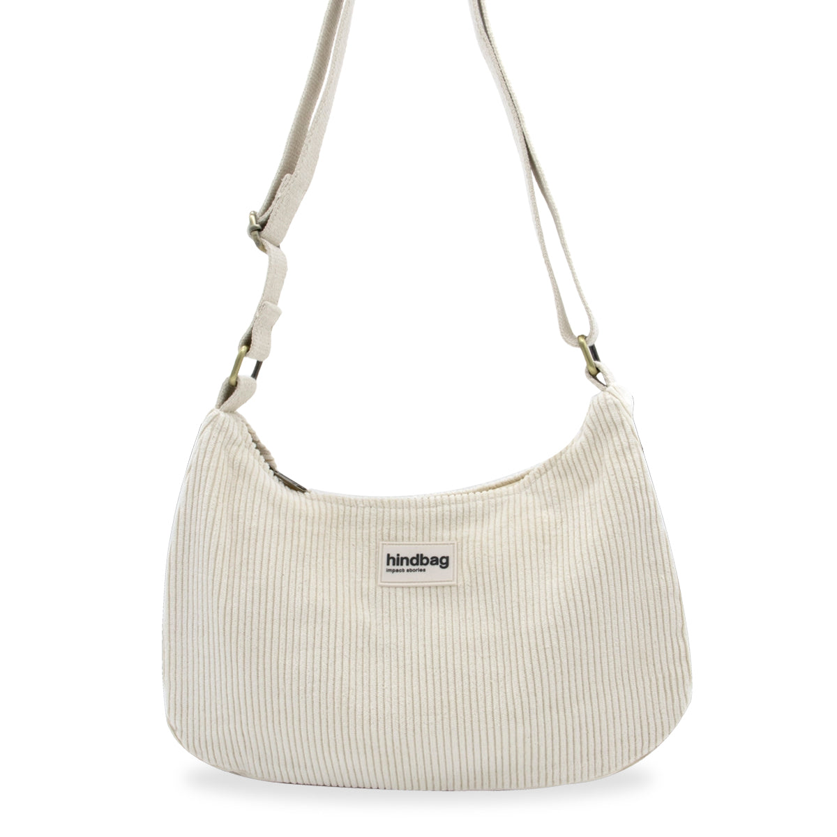 Rosa Umhängetasche - samt beige