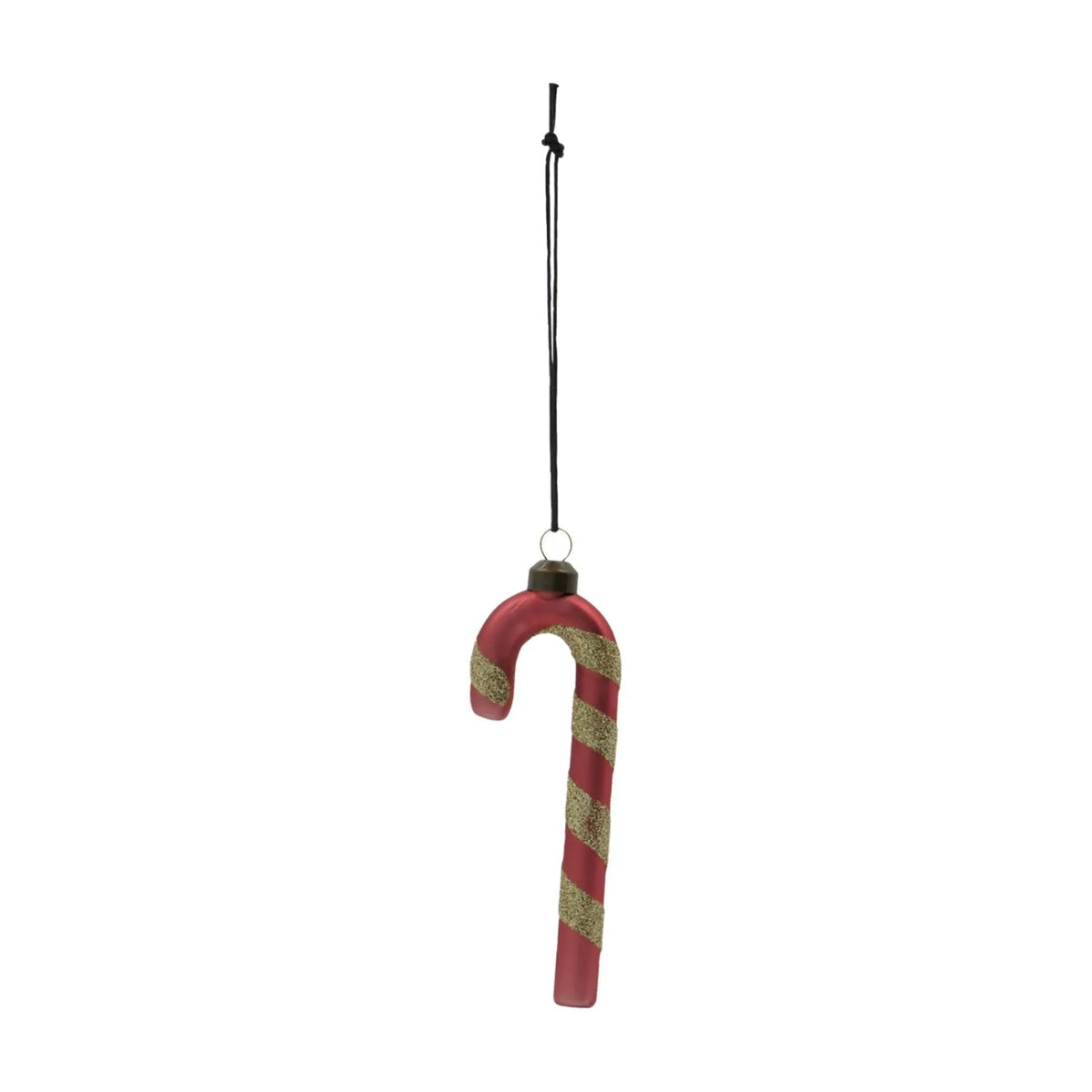 Weihnachtsanhänger Zuckerstange - rot