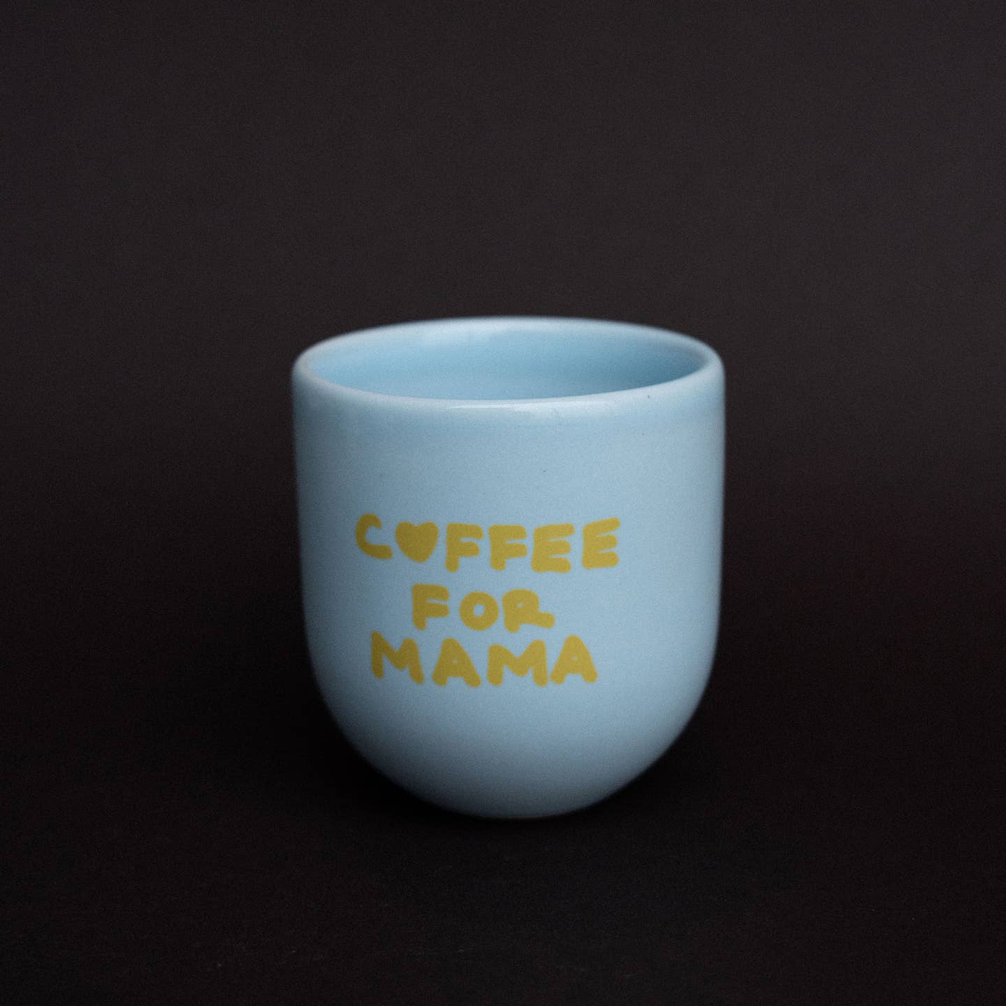 Becher Coffe for mama - hellblau