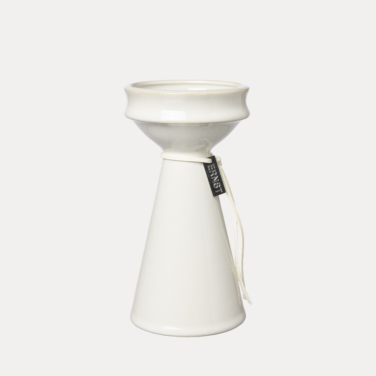 Hyazinthenvase - cremeweiß