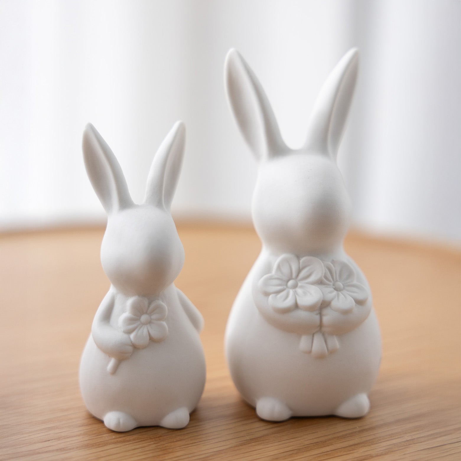 Osterdekoration Hase Ilse - weiß