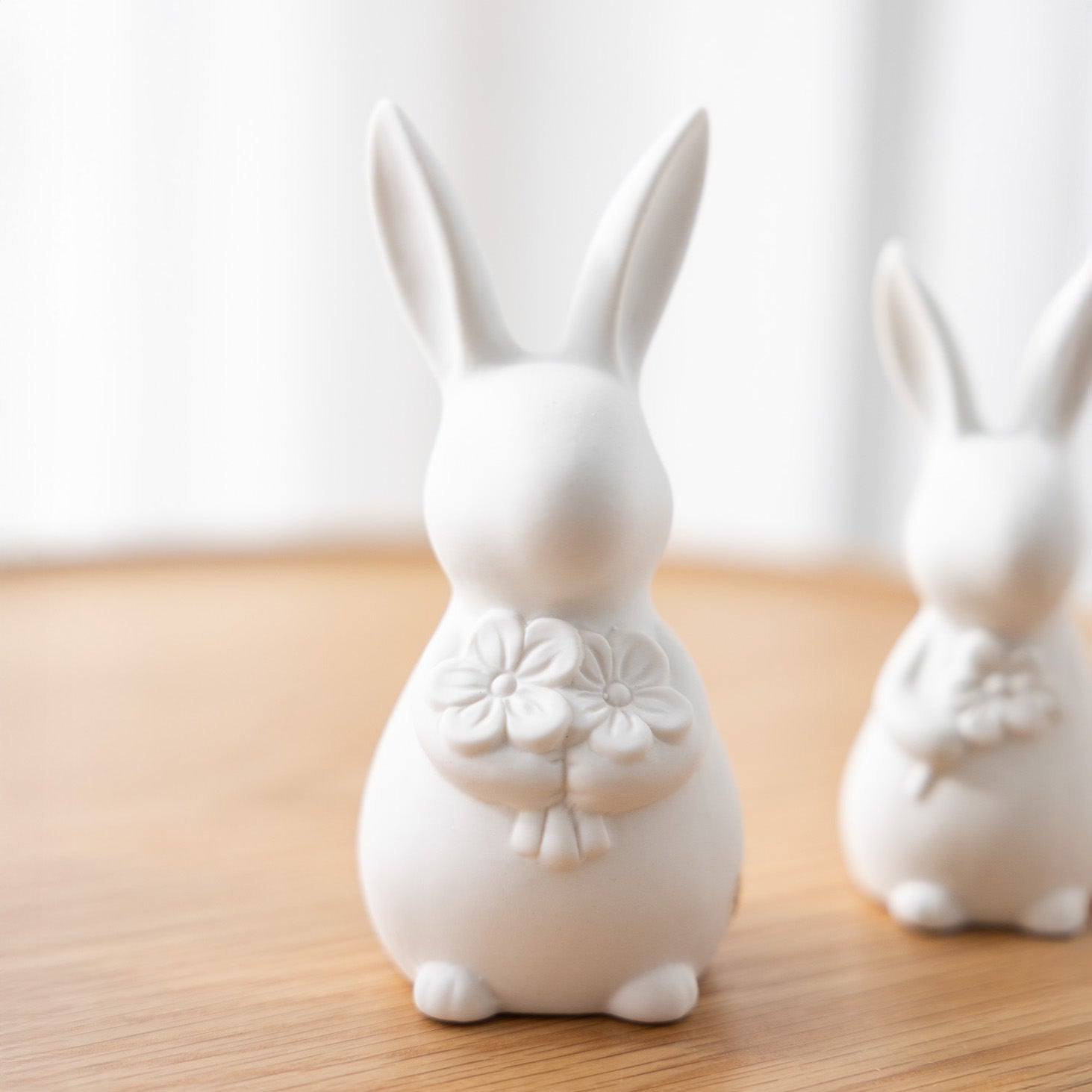 Osterdekoration Hase Ilse - weiß