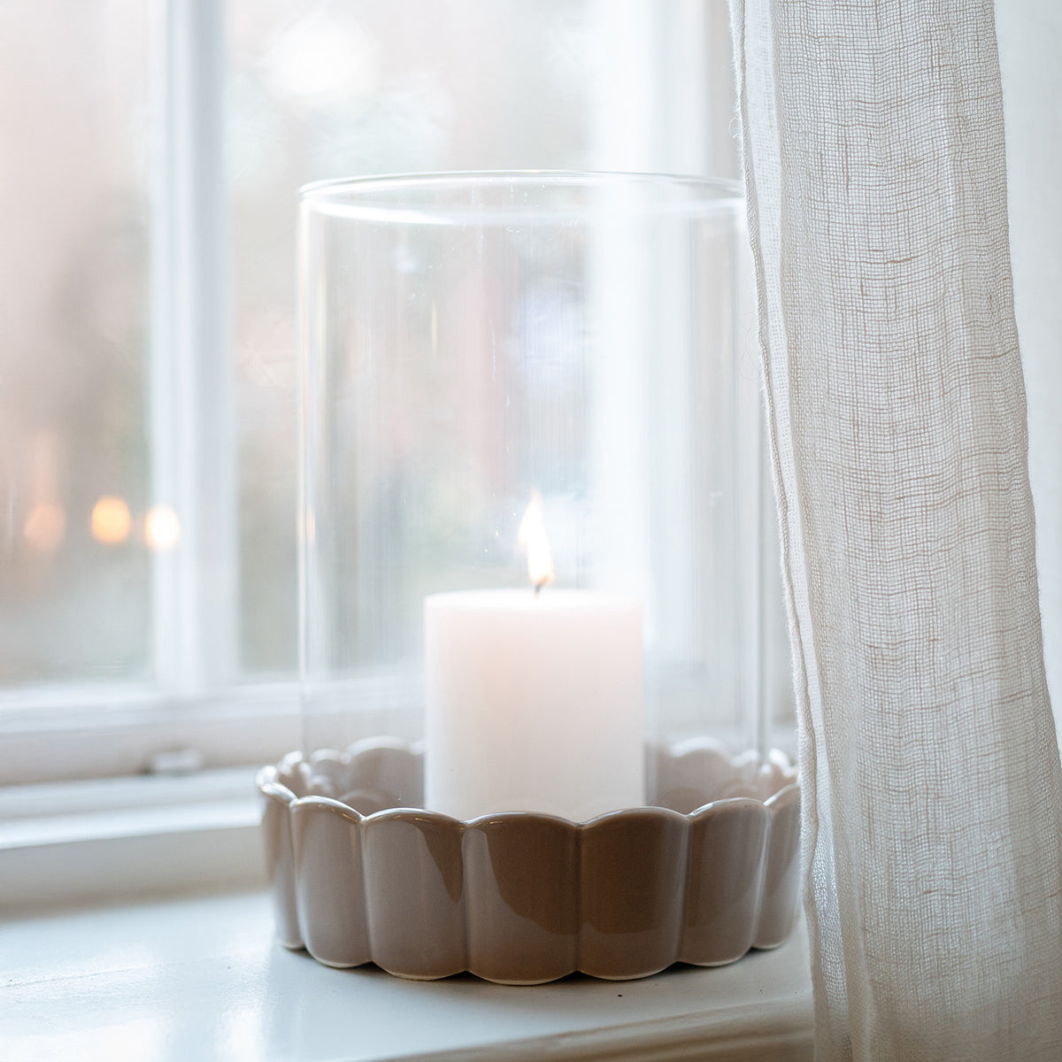 holztisch mit glasplatte Moderner Tisch aus Glas und Massivholz, hergestellt in Italien, Egisto Latte Macchiato Glas Mit