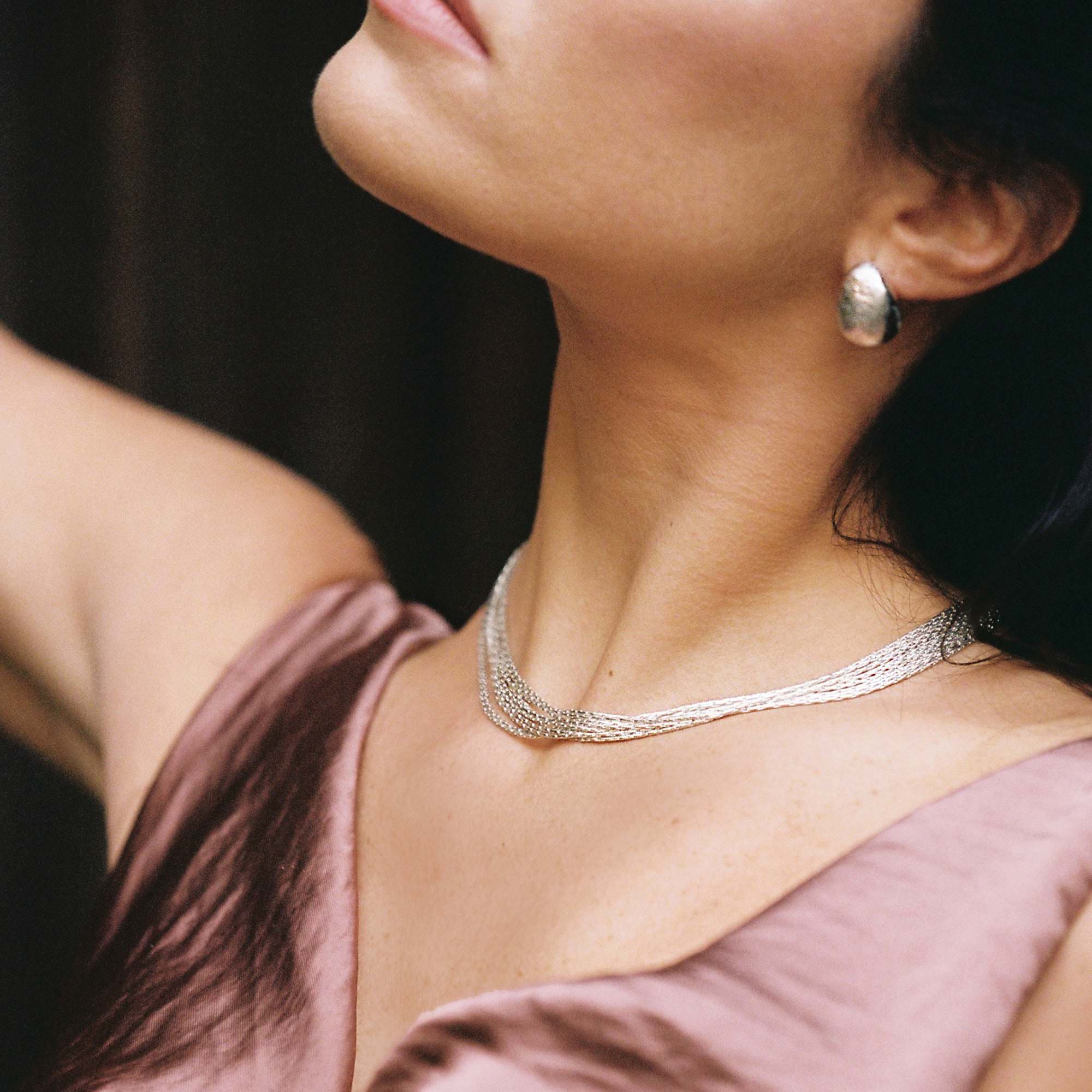 Chocker Chiara - silber