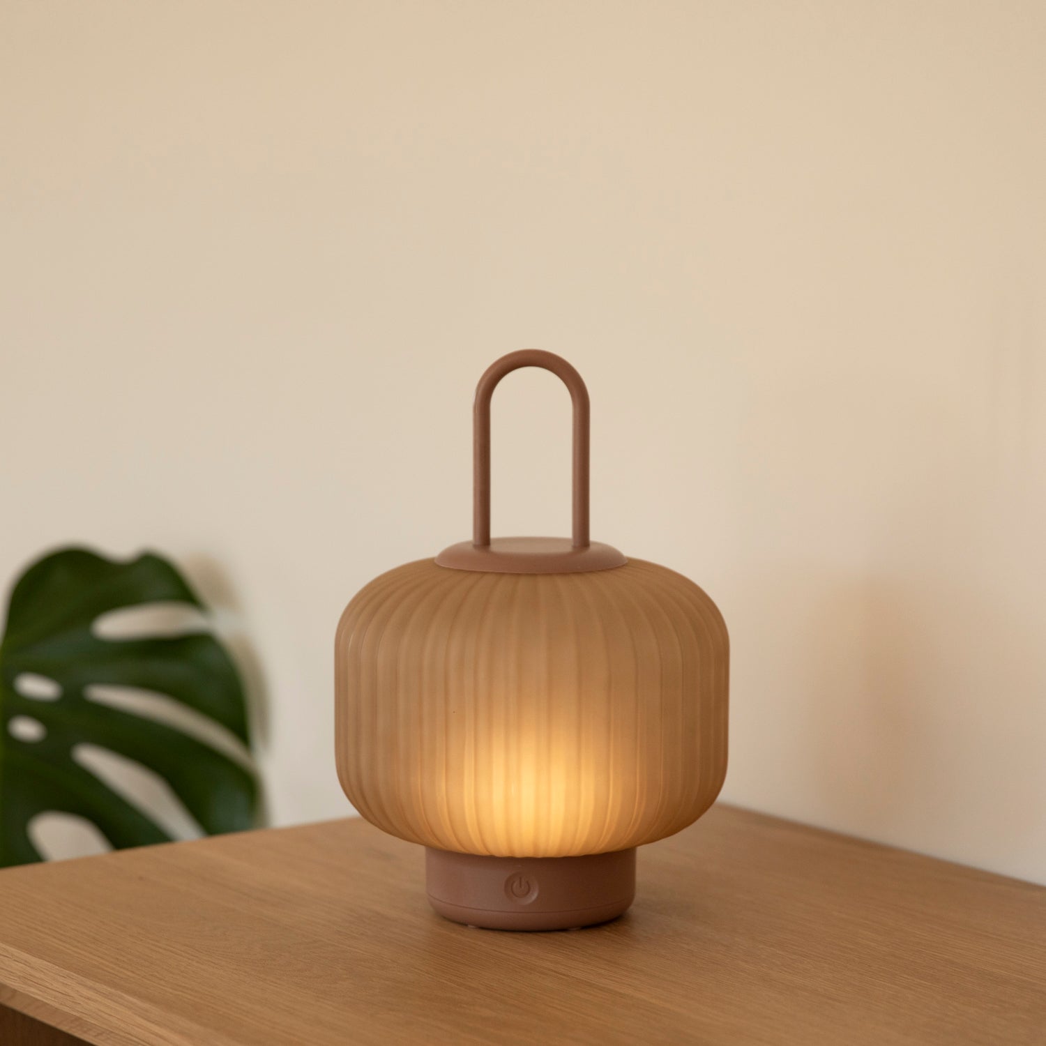 LED Laterne mit Glas outdoor - terra