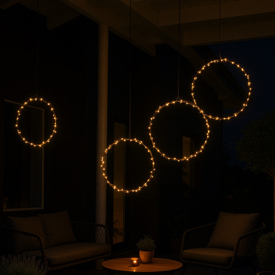 LED Outdoor Lichterkranz Lumiere - Kreis