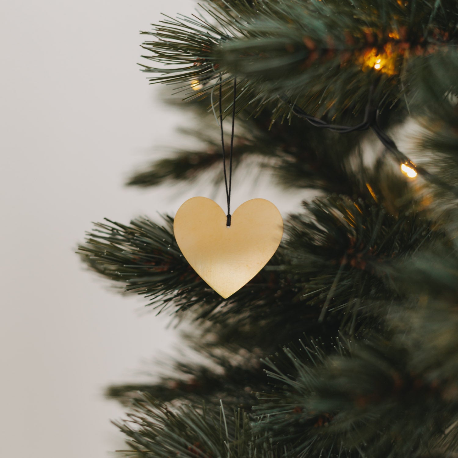 Metallanhänger Herz - gold