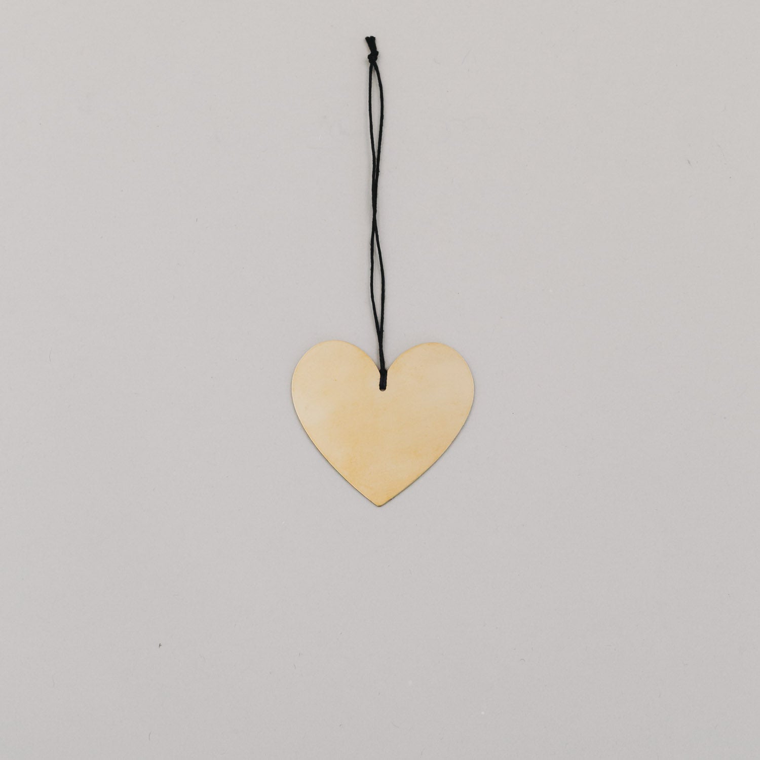 Metallanhänger Herz - gold