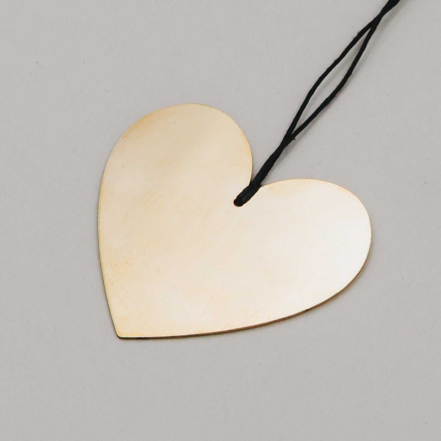 Metallanhänger Herz - gold