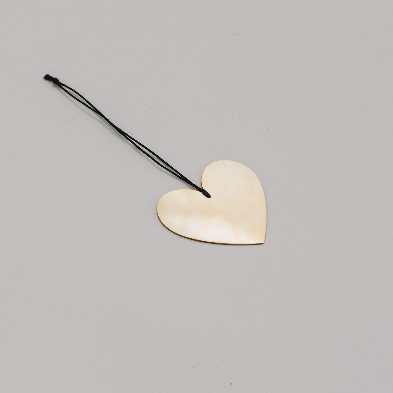 Metallanhänger Herz - gold