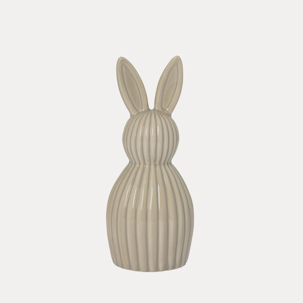 Osterdekoration Hase Mira - greige