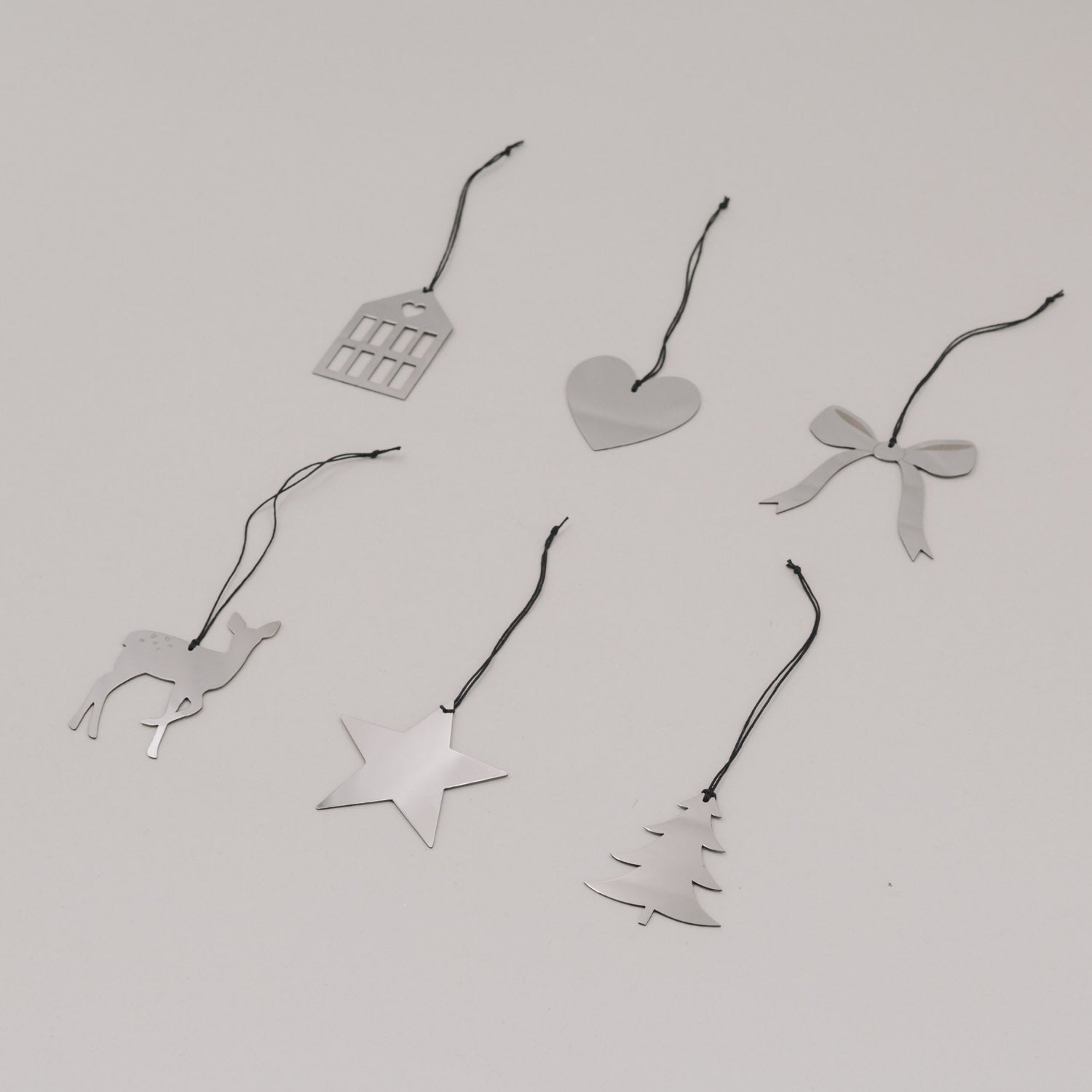 Metallanhänger Mix - silber