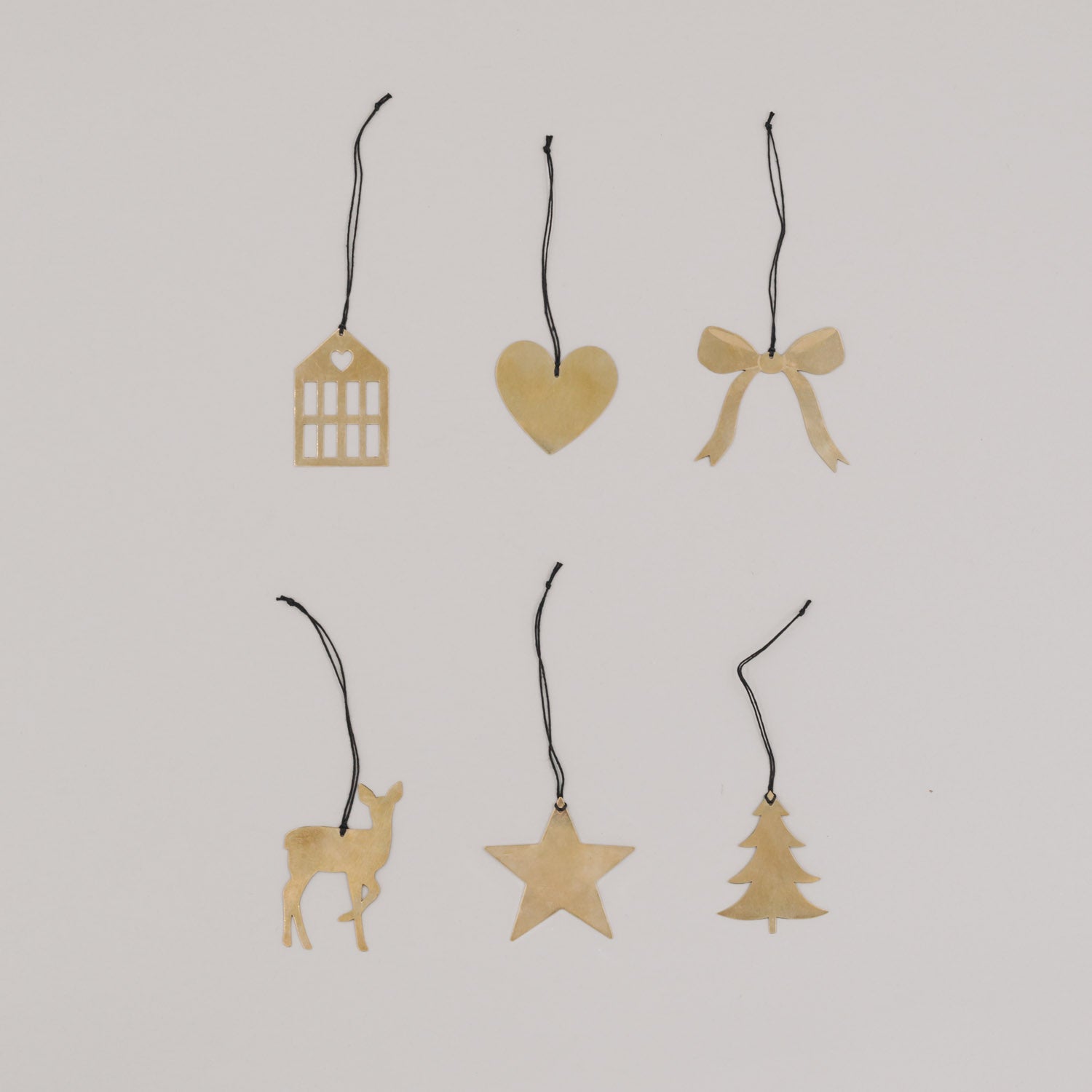 Metallanhänger Mix - gold