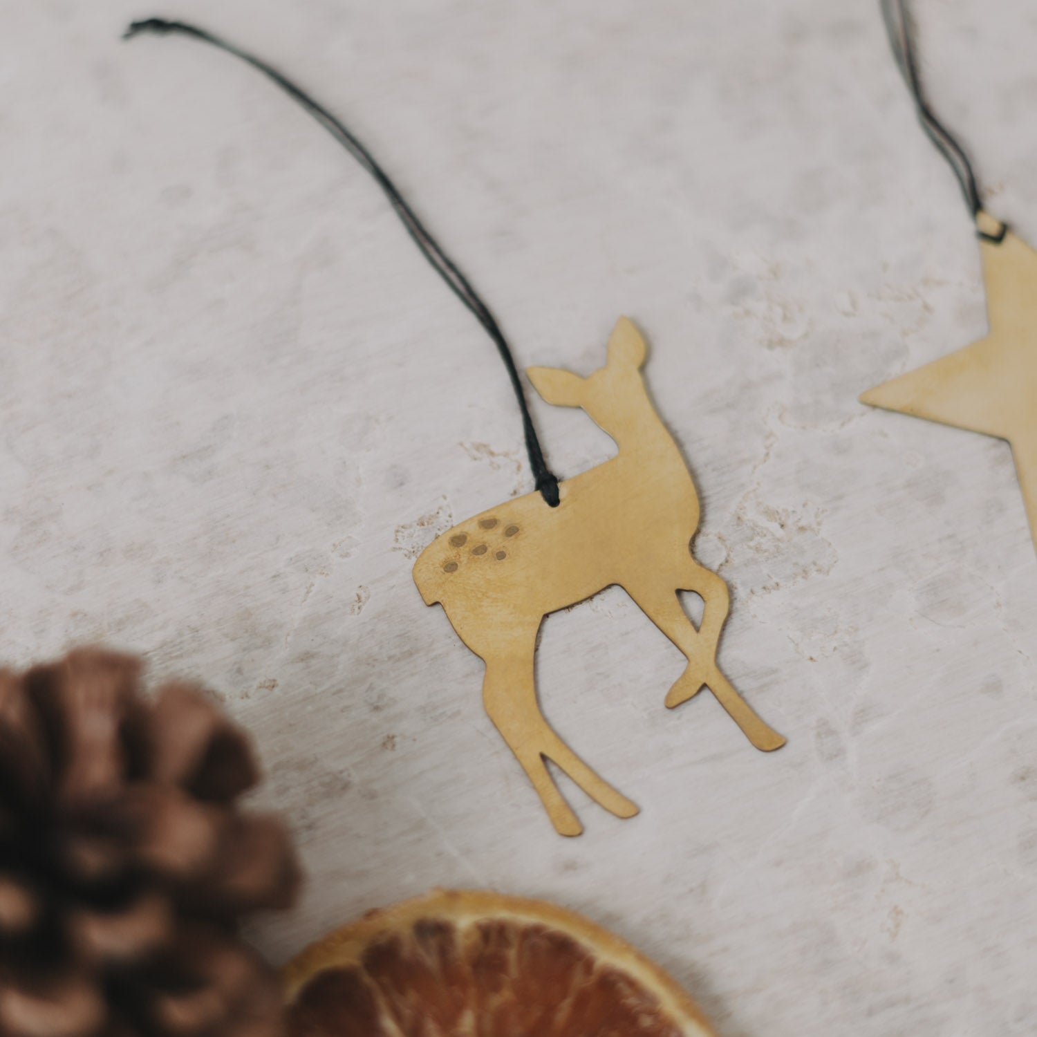 Metallanhänger Mix - gold