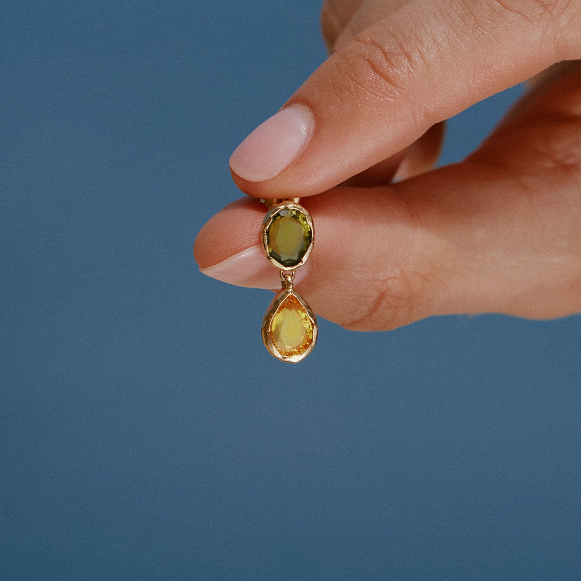 Ohrringe Pedra - gold