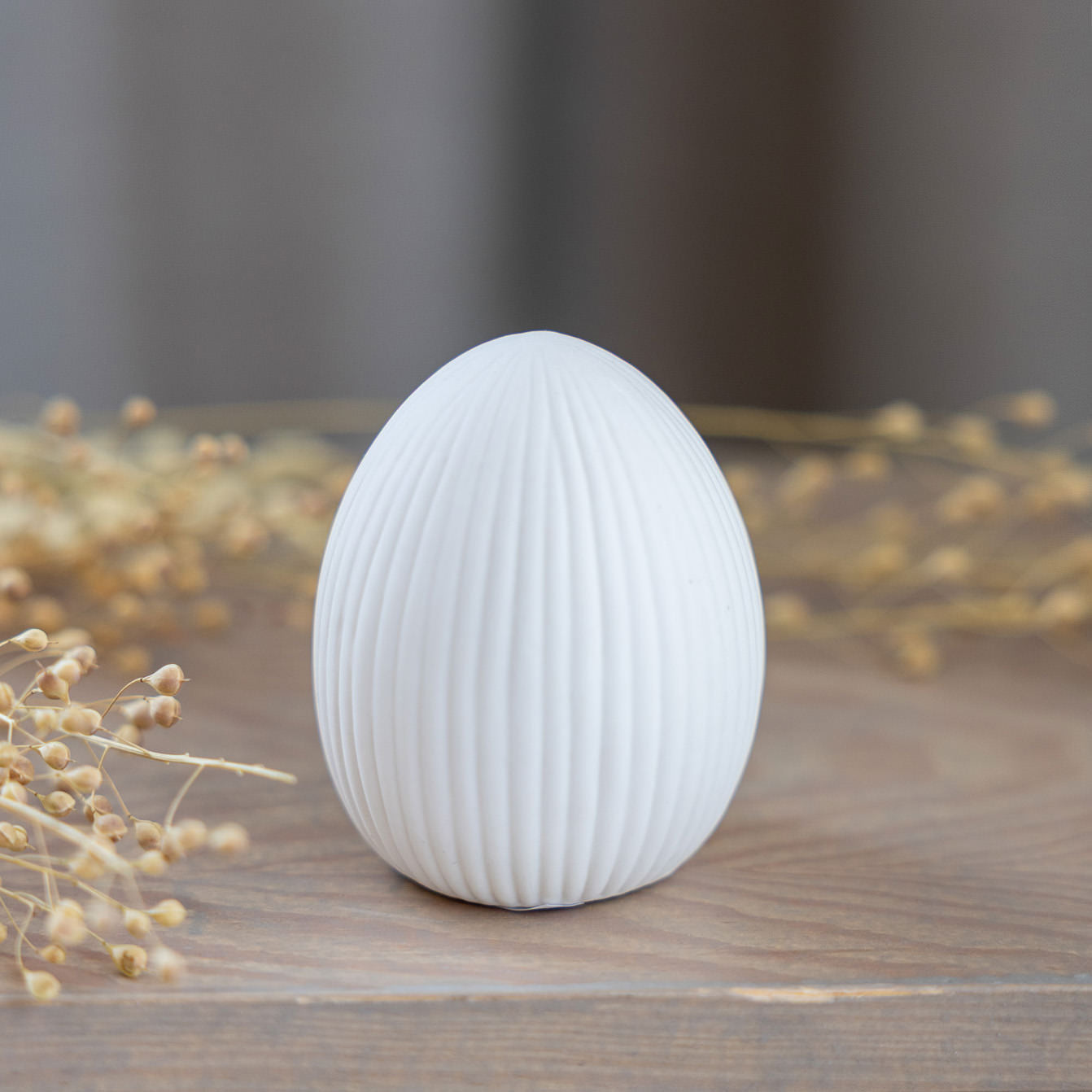 Deko Osterei Osby - weiß
