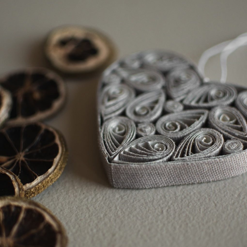 Dekoanhänger Paper Heart - mole