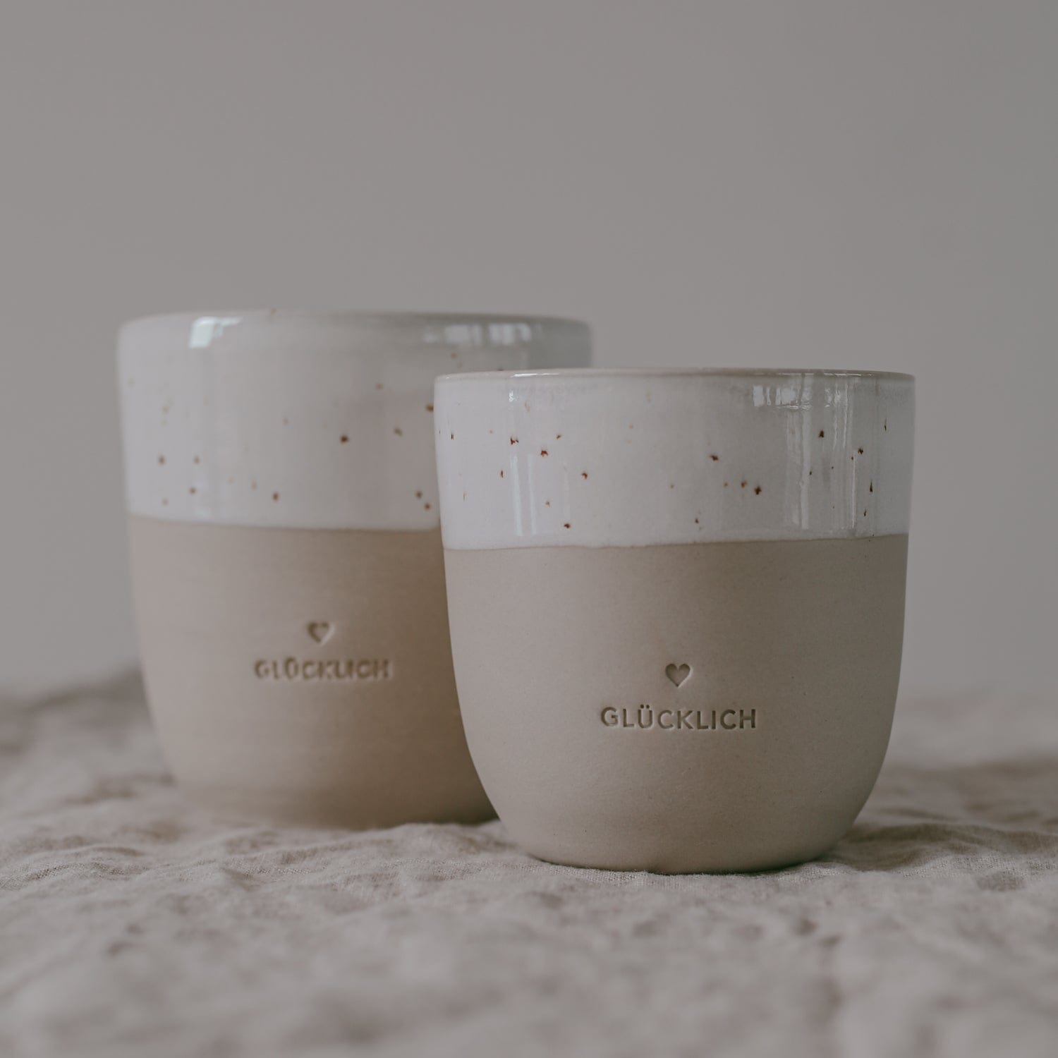 Kleiner Becher Glücklich