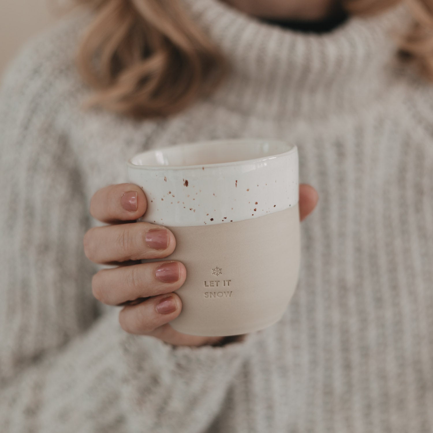 Becher Let it snow - Limited Edition