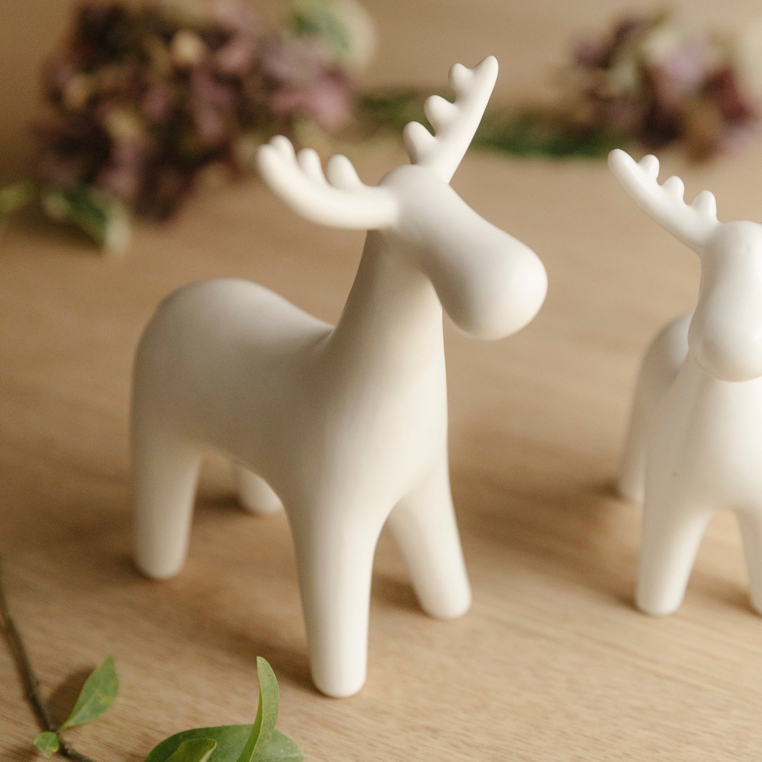 Rentier Ivor - weiß