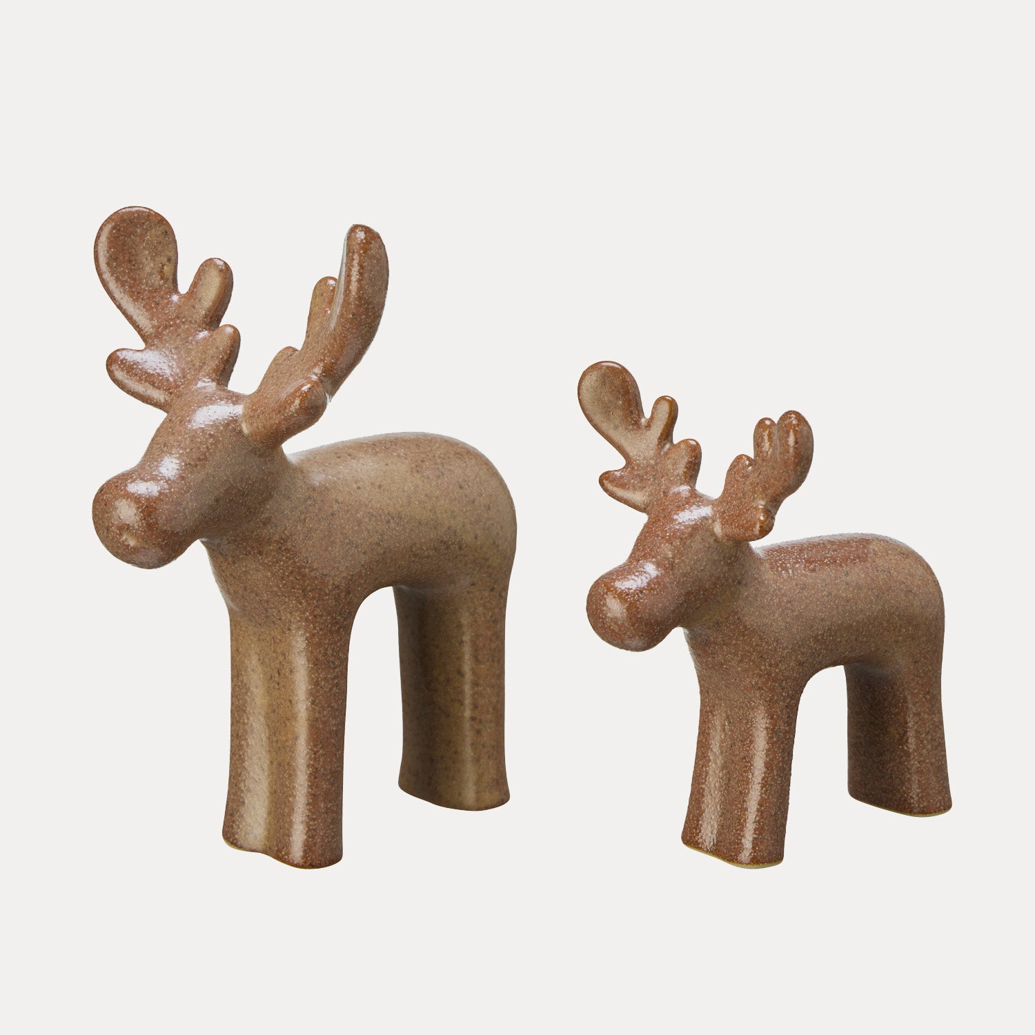 Dekofigur Rentier Malte - braun melange