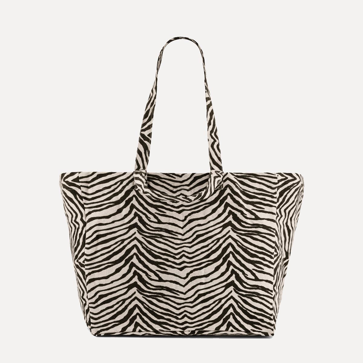 Shopper aus Baumwolle - Zebra