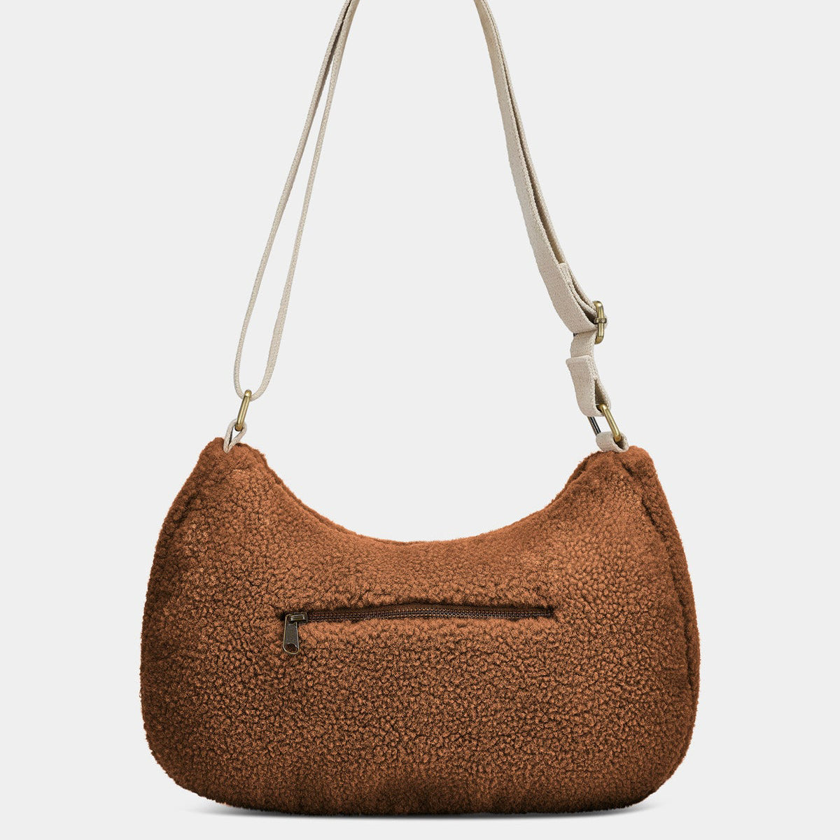 Rosa Umhängetasche - teddy braun
