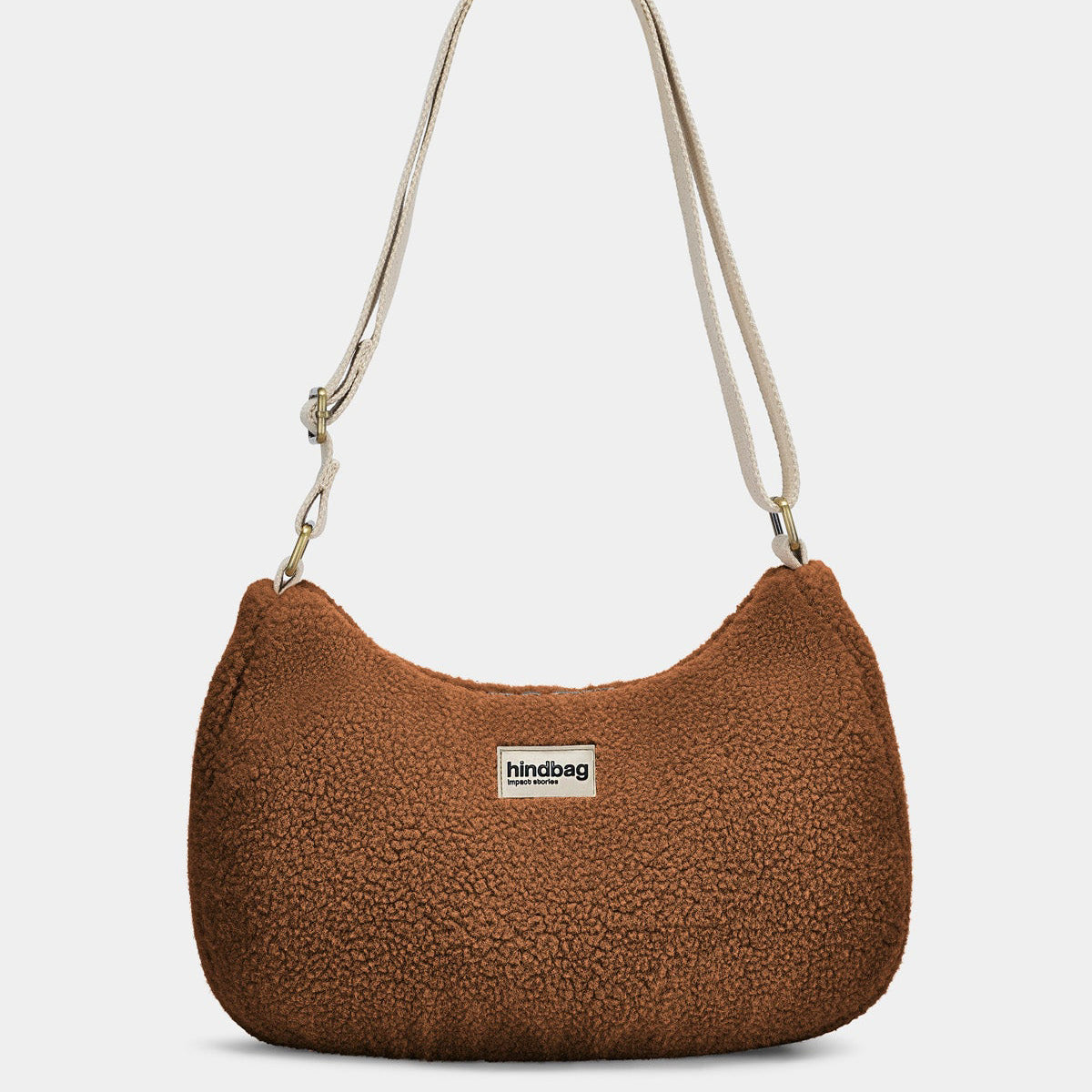 Rosa Umhängetasche - teddy braun