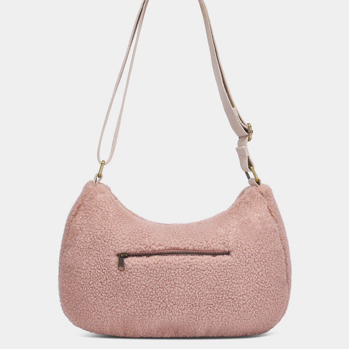 Rosa Umhängetasche - teddy puderrosa