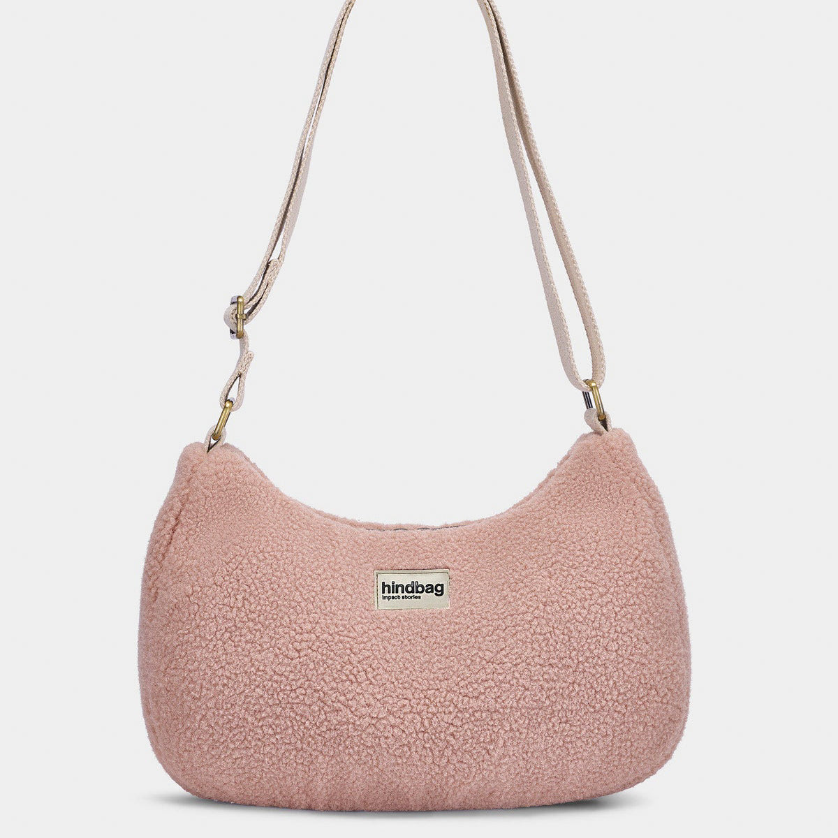 Rosa Umhängetasche - teddy puderrosa