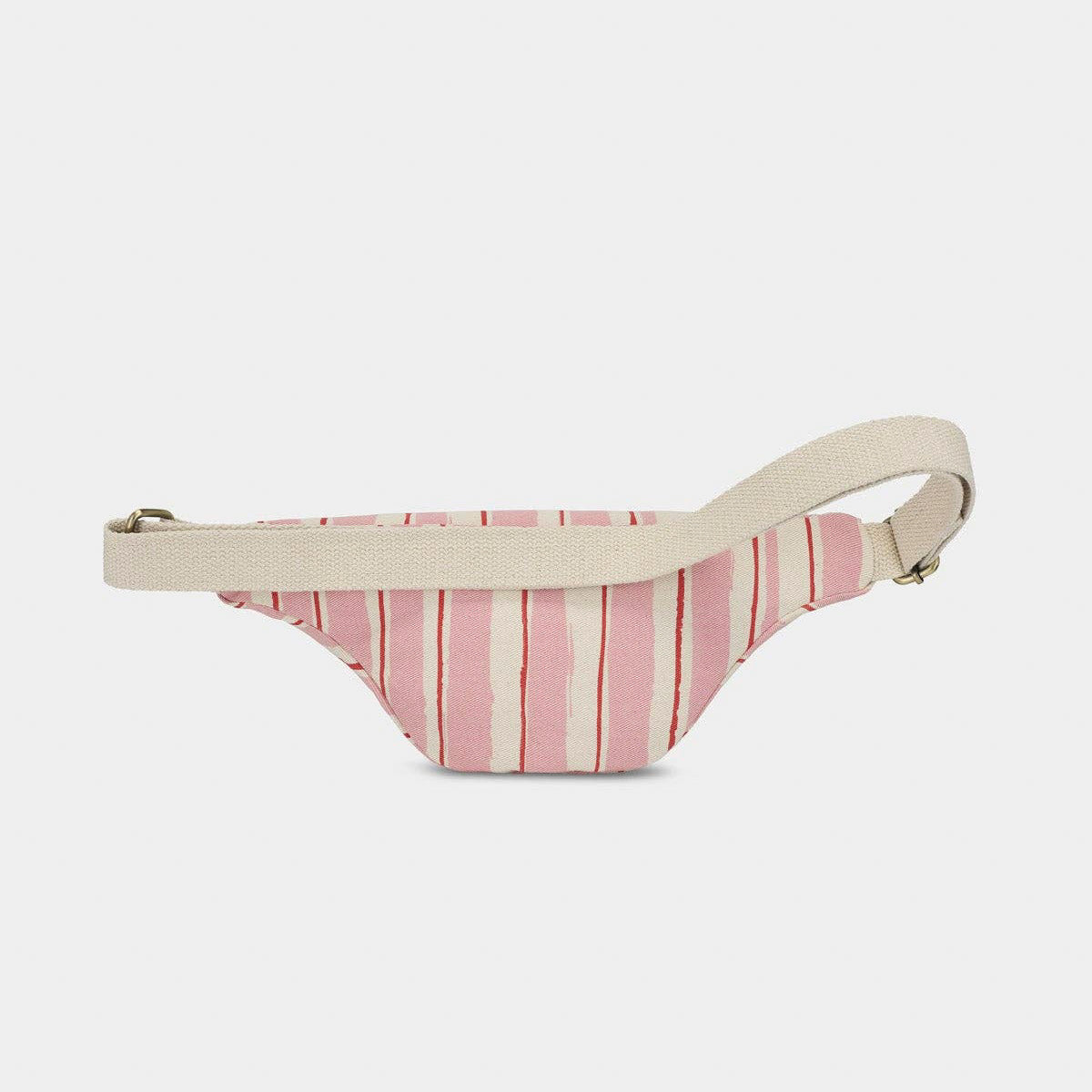 Olivia Bauchtasche - Streifen rot tosa