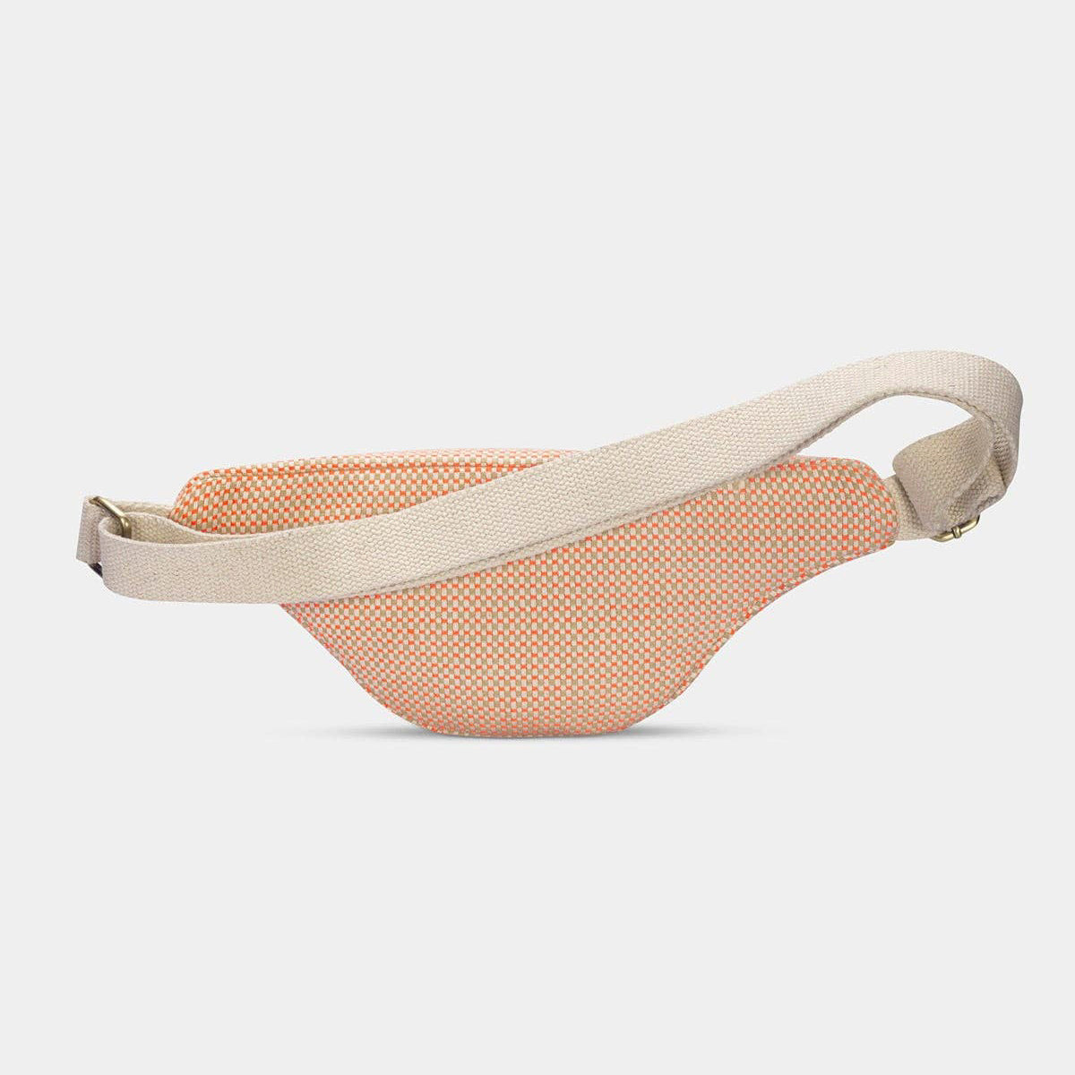 Olivia Bauchtasche - Geflecht coral