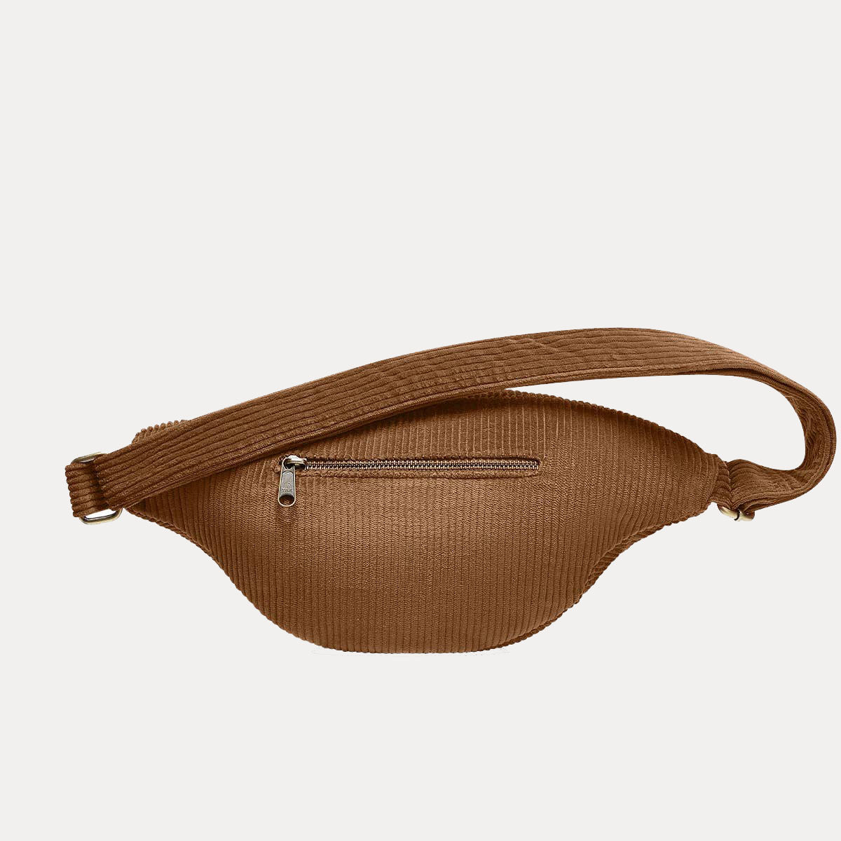 Sasha Bauchtasche - samt macchiato