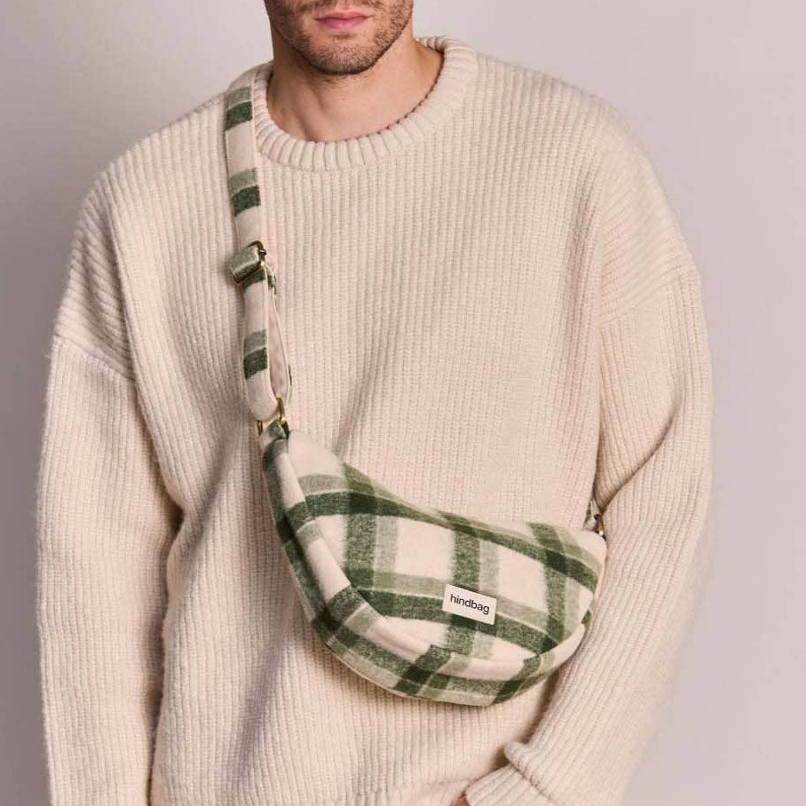 Andrea Umhängetasche - Tartan grün