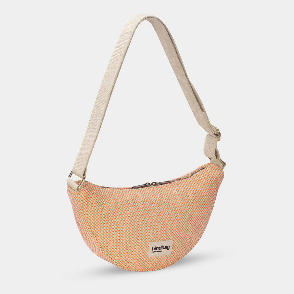 Andrea Umhängetasche - Geflecht coral