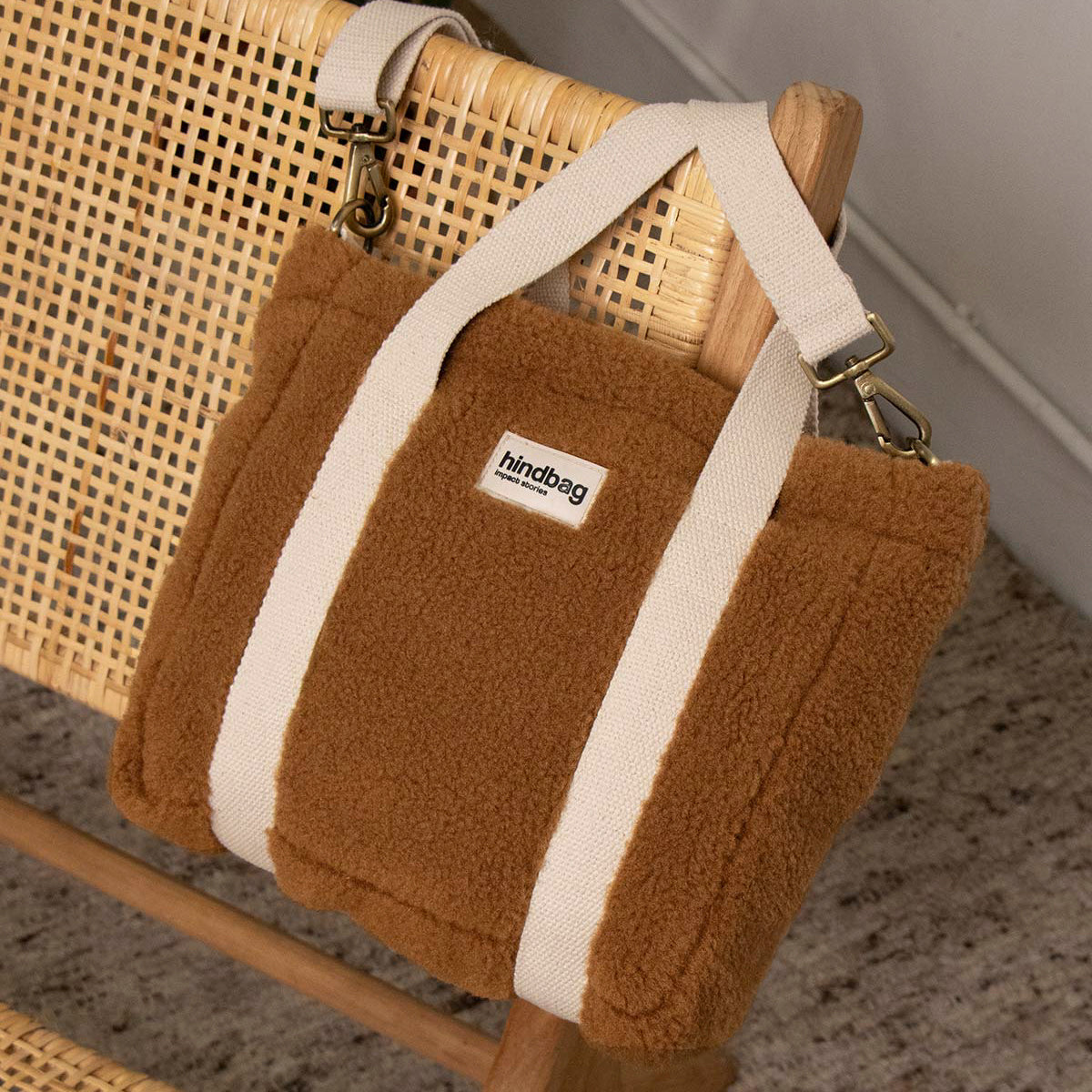 Louise Handtasche - teddy braun