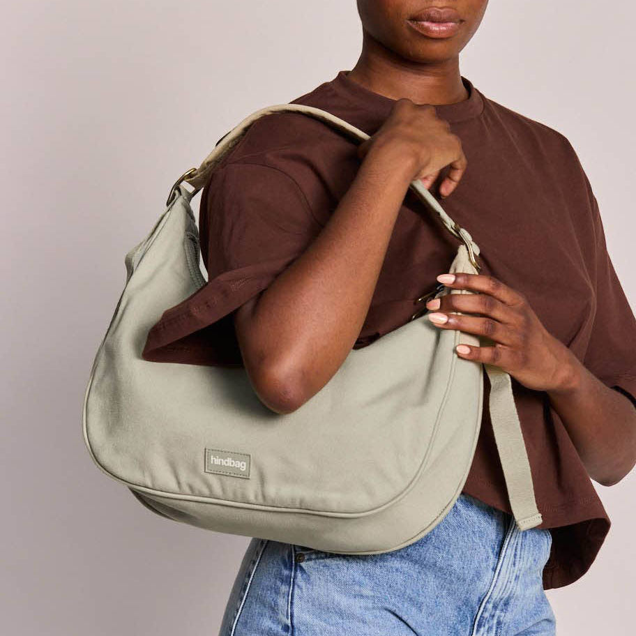 Bianca Schultertasche - salbei