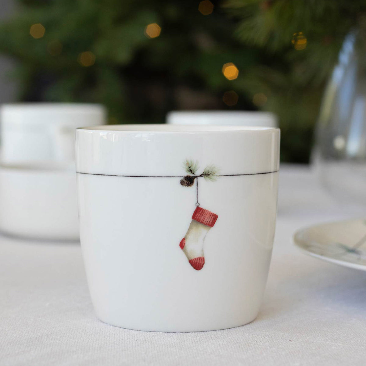 Sögne Weihnachtstasse - Strumpf