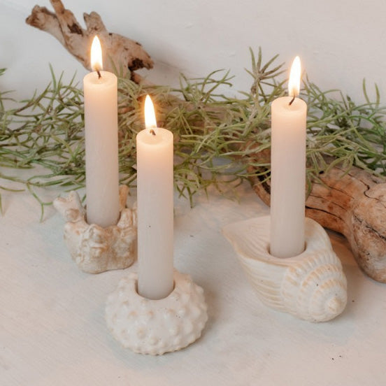 Kerzenständer Ocean 3er Set -  natur