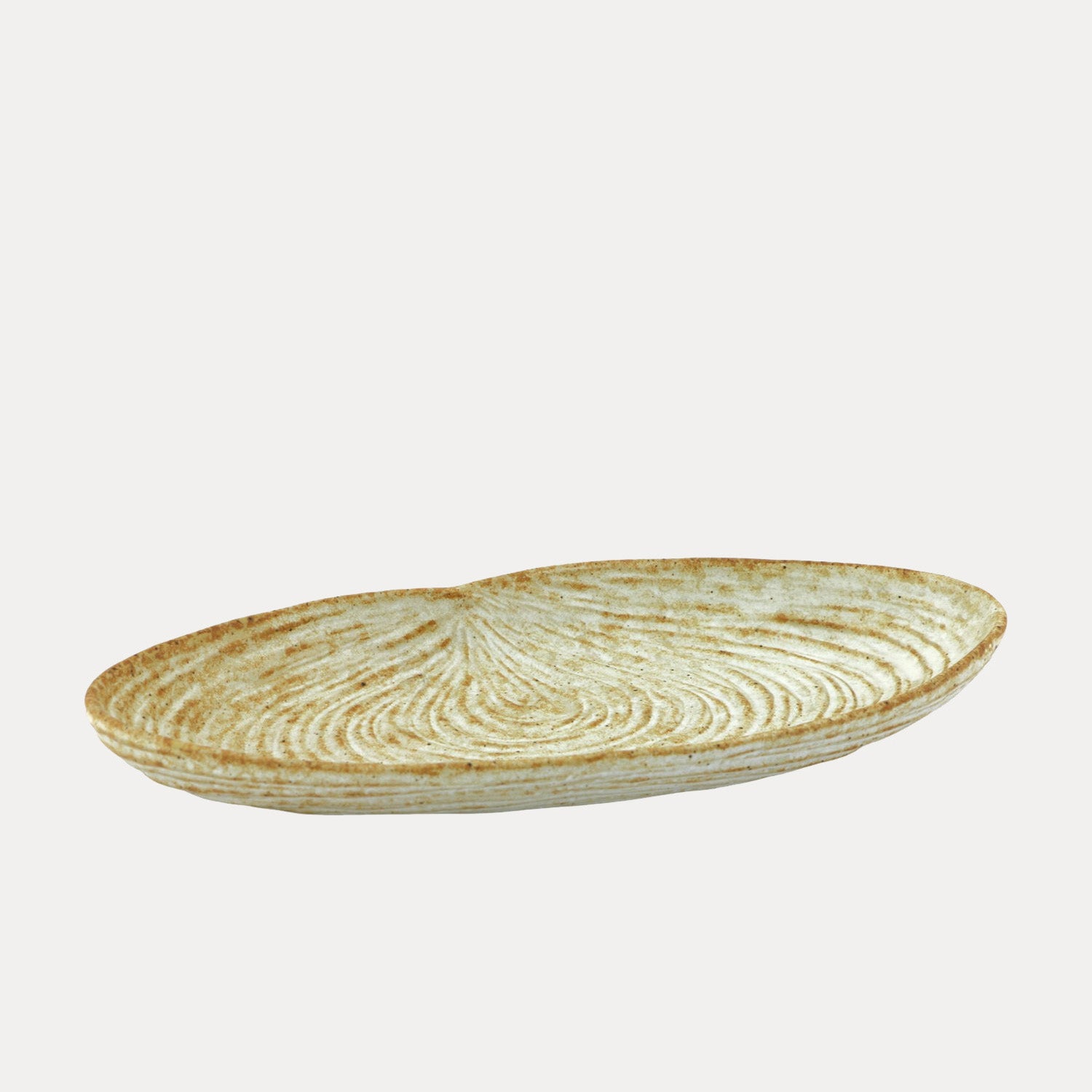 Teller Shell Cala -  natur