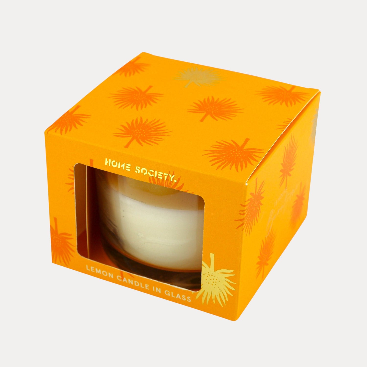 Kerze Lemon mit Geschenkbox